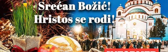 MIR BOŽIJI, HRISTOS SE RODI! Informer vam želi srećan Božić!