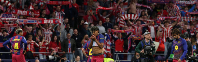 Krađa, ukradena je utakmica... Fudbaler Barselone bljuje vatru na sudiju