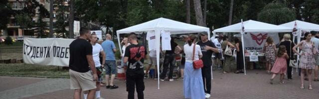 Prazank park u Kragujevcu! Blokaderski skup doživeo debakl - odazvalo se 47 zgubidana (FOTO)