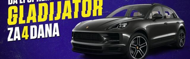 ZA ČETIRI DANA! Da li si ti GLADIJATOR, da li će PORŠE biti tvoj?