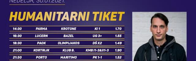 Humanitarni tiket u podne: Ognjen Janković za Dom za decu i omladinu ometenu u razvoju “Veternik”