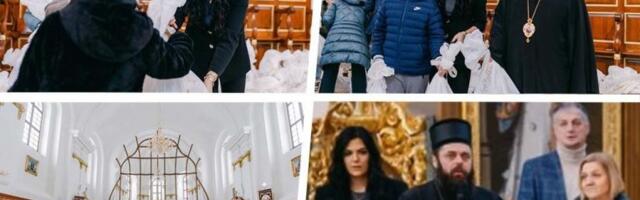 SRPSKOJ DECI U DALJU PODELJENI BOŽIĆNI PAKETIĆI Fondacija "Sveta Petka" razveselila najmlađe pred praznik, nisu skidali osmehe s lica!