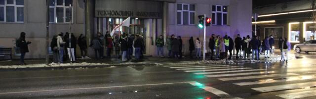 Obeležena godišnjica od ulaska Tehnološkog fakulteta u blokadu