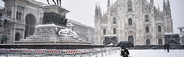 Treći beskućnik pronađen mrtav u Milanu: Hladnoća uzima danak