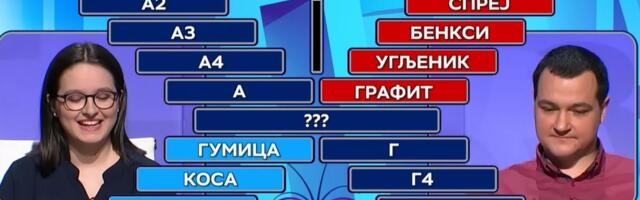 "Znam šta je, ali...": Divan, džentlmentski potez takmičara prema takmičarki u "Slagalici", ovo se retko viđa