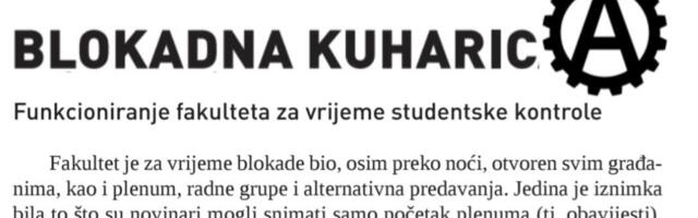 Blokadna kuharica: ,,Direktna demokratija“ u Zagrebu nije radila noću – 5 DEO