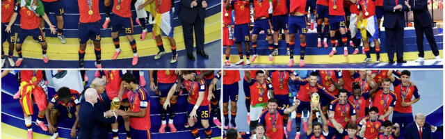 DONALD TRAMP UKRAO ŠOU ŠPANCIMA: Ni Đani Infantino nije mogao da ga pomeri sa pobedničkog postolja