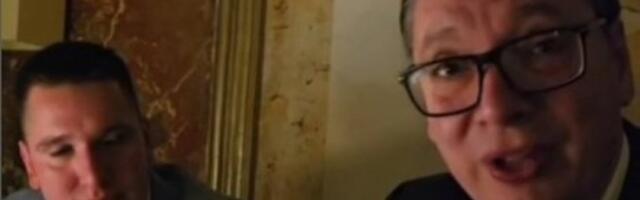 PREDSEDNIK SA SINOM DANILOM NA NJEGOV ROĐENDAN! Vučić nakon izbora: "DO KONAČNE POBEDE"! (VIDEO)