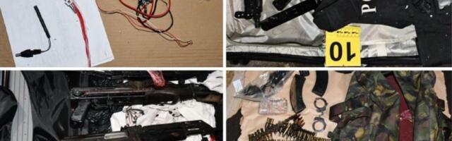 SPREČENA MAFIJAŠKA LIKVIDACIJA U BEOGRADU! Fitnes trener čuvao oružje i bombe za zloglasni klan! OVO IM JE BIO PLAN! (FOTO)