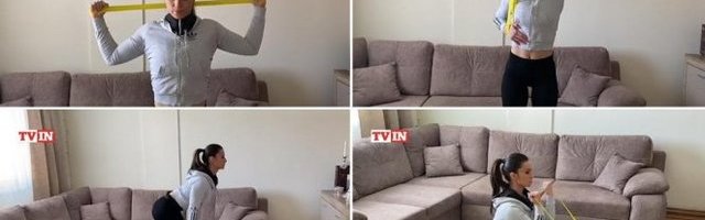 INTEZIVAN TRENING ZA MIŠIĆE RUKU I LEĐA! Tvin fit sa Milicom Marjanović! (Video)