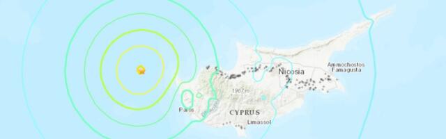 Snažan potres magnitude 6,6 kod Kipra, građani Nikozije u panici izašli na ulice