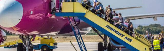 Niški aerodrom „Konstantin Veliki“ beleži za 34 odsto više putnika nego 2022.