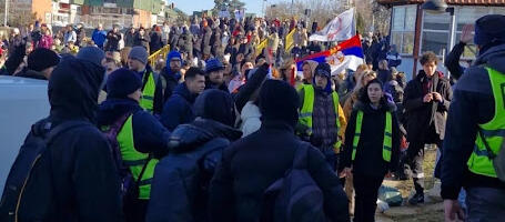 Studenti beogradskog Univerziteta pošli putem Kragujevca
