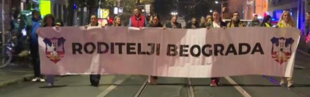 Protest prosvetara, neformalnih organizacija i roditelja 12. oktobra u Beogradu