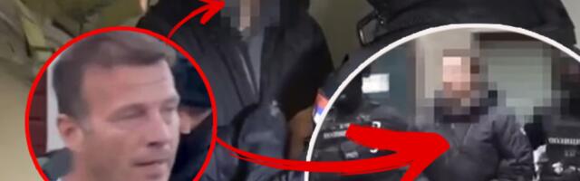 ZVICEROV KUM PUŠTEN IZ ZATVORA, A ODMAH GA SAČEKAO KORDON POLICIJE! Zdravković pao čim se domogao slobode!