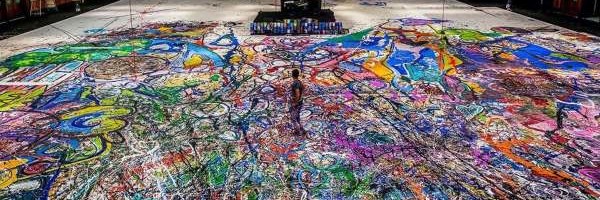 Britanac kreira najveću sliku u ISTORIJI !!!