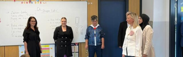 Ministrica Macura posjetila OŠ Svetozar Marković u Sjenici