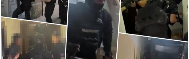 OVAKO JE PAO ČETVERAC KOJI JE ŠTANCOVAO LAŽNE DIPLOME: Pogledajte UKP u akciji hapšenja osumnjičenih u Beogradu i Novom Pazaru (VIDEO)