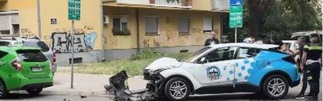 Lančani sudar u centru grada