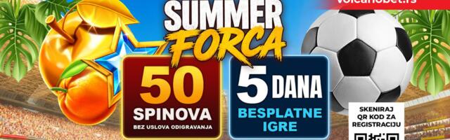 Leto počinje uz Volcanobet: Stigla je Summer Forca