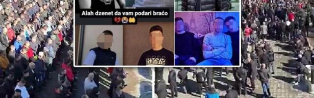 VIŠE HILJADA LJUDI SE OKUPILO NA TRGU U ROŽAJAMA: Odaje se počast nastradalim tinejdžerima - tuga do neba (VIDEO)