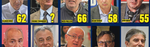 STUDENTSKA LISTA - LISTA ZA PENZIJU Prosek im 62 godine i 3 meseca!