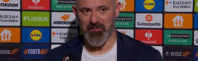 Prve reči Dejana Stankovića posle ispadanja iz Lige Evrope: "Lil nije džabe tu gde jeste, žao mi je..."