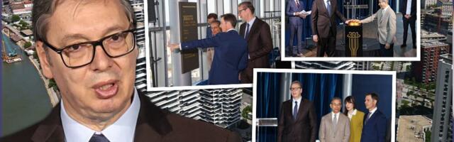 UŽIVO "NISMO OVO PRAVILI ZA ELITU, VEĆ ZA CEO NAŠ NAROD" Vučić na otvaranju veličanstvenog vidikovca na Kuli Beograd - Pruža se spektakularni pogled (FOTO)
