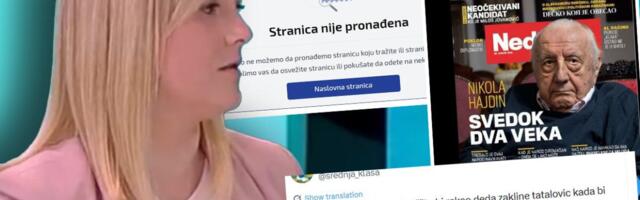 SKORO DESET GODINA ŽAKLINA LAGALA ČITAVU NACIJU DA JOJ JE AKADEMIK HAJDIN DEDA! Na N1 brišu dokaze blamaže njihove perjanice - džaba, internet sve pamti (FOTO)