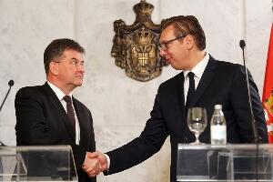 Вучић у понедељак у Београду са Лајчаком