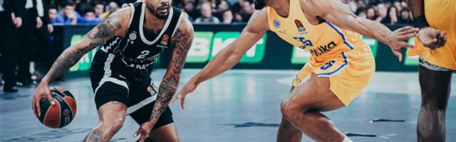 PARTIZAN DEMOLIRAO MAKABI U GROTLU ARENE! Crno-beli gaze prema TOP 10!