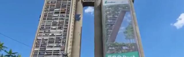 Marko na vrhu Geneks kule napravio snimak zbog kojeg će vam srce sići u pete (VIDEO)