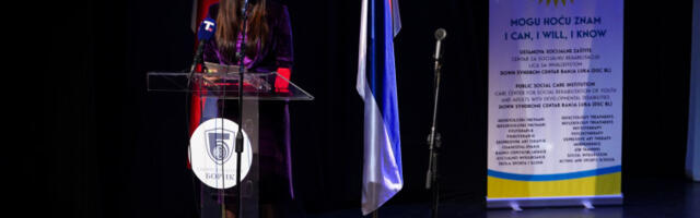 Бањалука: Тамара Вучић на обележавању годишњице Центра за Даунов синдром