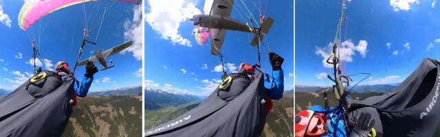 VIDEO: Avion pocepao paraglajder, pilotkinja se dva minuta borila za život