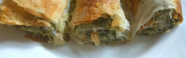 PITA SAVIJAČA ZBOG KOJE ĆETE PRESTATI DA BROJITE KALORIJE! Oduševićete se, hrskava je, a puna fila!