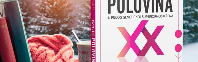 Knjiga „Bolja polovina: u prilog genetičkoj superiornosti žena“ autora Šarona Moalema u prodaji