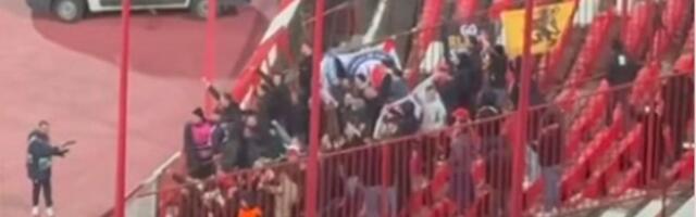 Pogledajte kako su navijači Lila proslavili veliku pobedu svog tima protiv Zvezde i prolazak dalje na Marakani