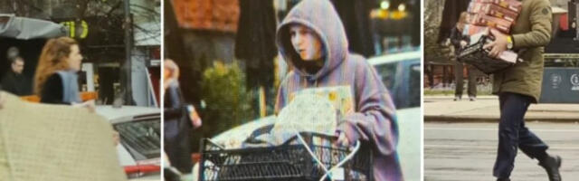 Блокадери износе кутије из Ректората