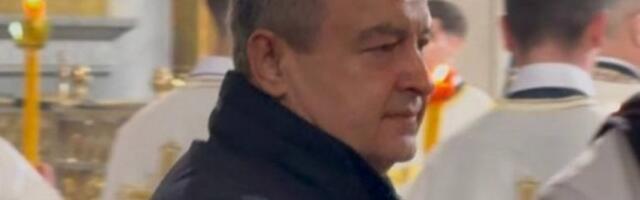 OPORAVIO SE! Ivica Dačić prisustvuje ponoćnoj vaskršnjoj liturgiji u Hramu Svetog Save! (FOTO, VIDEO)