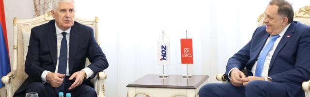 Dodik odbacuje EU kredite, Čović smatra da je šteta izgubiti sredstva iz Plana rasta