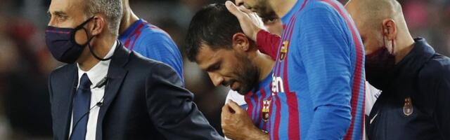Loše vesti za Barselonu: Aguero van terena najmanje tri meseca