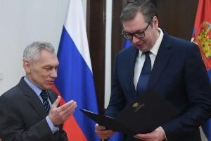 Путин упутио честитку Вучићу поводом Дана државности