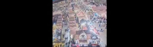 Trenutak kad je vozač uleteo u masu u Nemačkoj i pokosio ljude (UZNEMIRUJUĆI SNIMAK)