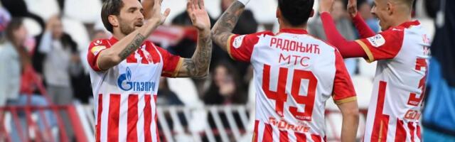 Fudbal Crvena zvezda: Usamljeni na vrhu tabele! 