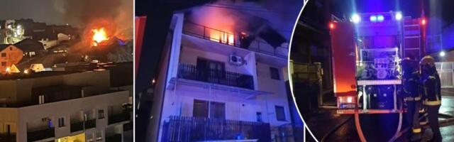 Vatrena stihija guta kuću: Veliki požar u Malom Mokrom Lugu (FOTO/VIDEO)