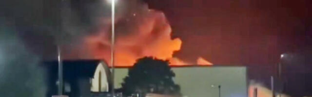 Велики пожар у британској бази коју амерички бомбардери користе у нападима на Иран