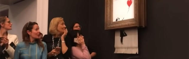 Isečeni Banksy – Slika prodata za 21 miliona evra