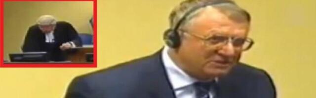 "VI STE OVOG ČOVEKA SA PTIČIJIM GNEZDOM NA GLAVI..." Kako je Šešelj sam sebe izbacio iz sudnice? (VIDEO)