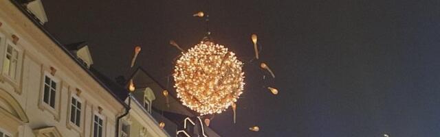 (FOTO) Ljudi, da li je ovo moguće? Ljubljana se okitila spermatozoidima - Bizarni prizor sa ulice usijao mreže