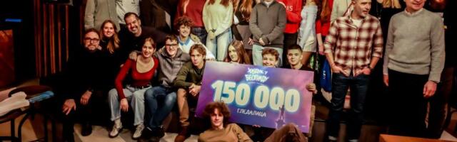 Proslavljen 150.000. gledalac  filma „Hajduk u Beogradu“